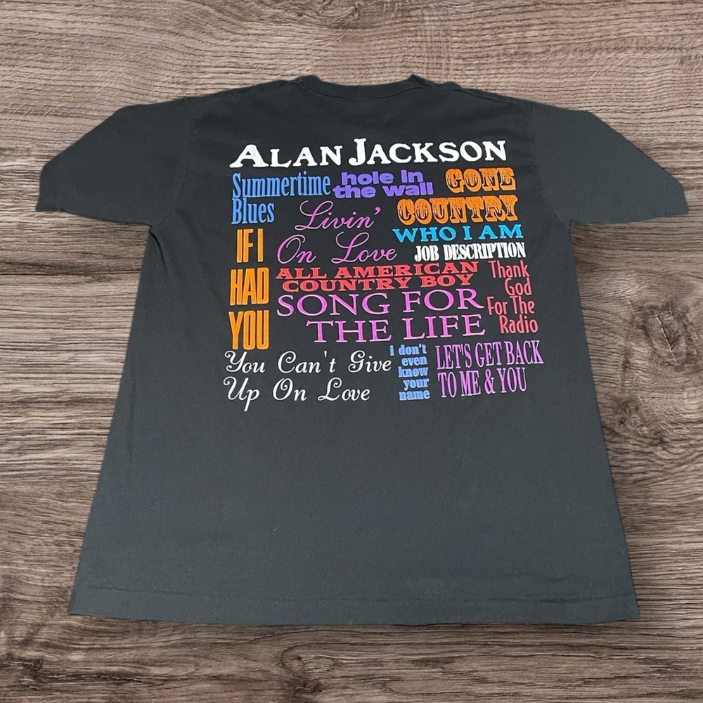 Alan Jackson Vintage Shirt men’s size Large - Picture 7 of 7